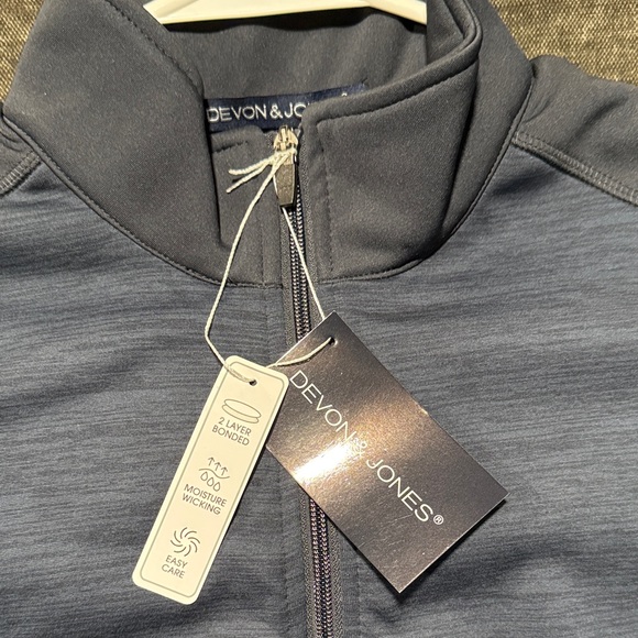 Men's Blue Lightweight Jacket - Picture 2 of 3